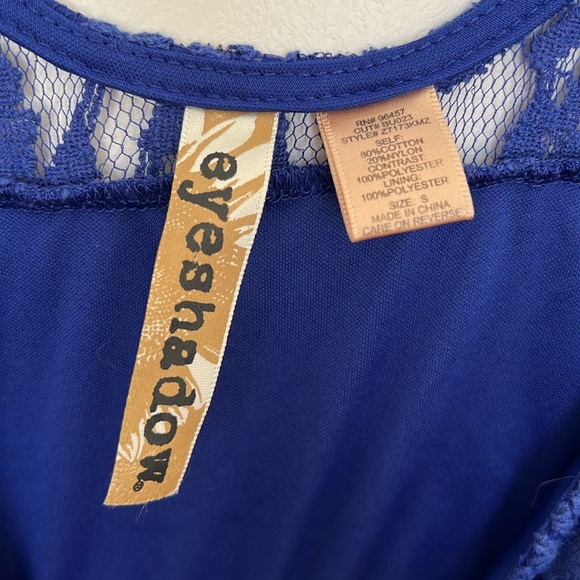 Eyeshadow Dress Blue Lace Small - Picture 4 of 4